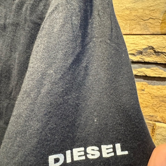 Diesel Men's Black T-Shirt S 100% cotton - Picture 2 of 3